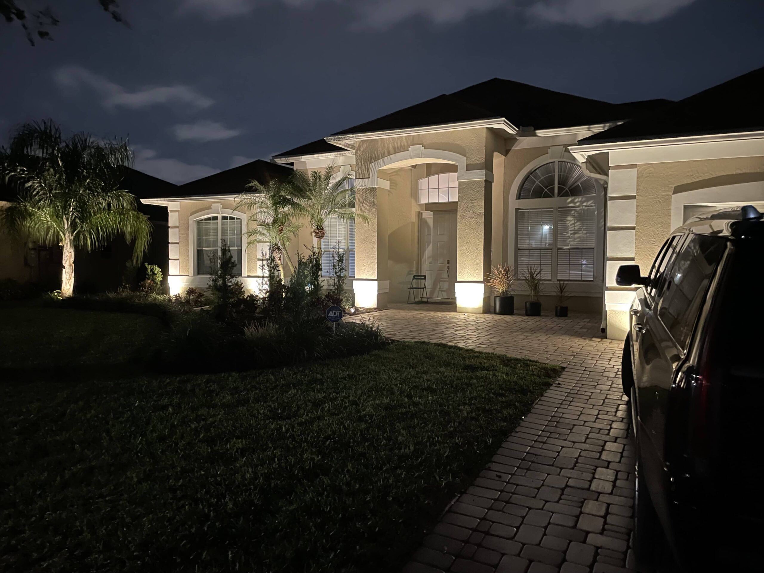 Recent paver installation in Orlando